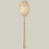 Large gold plated serving spoon