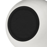 Close-up of the bottom of the vase with it's soft foam covering to ensure it prevents scratches.